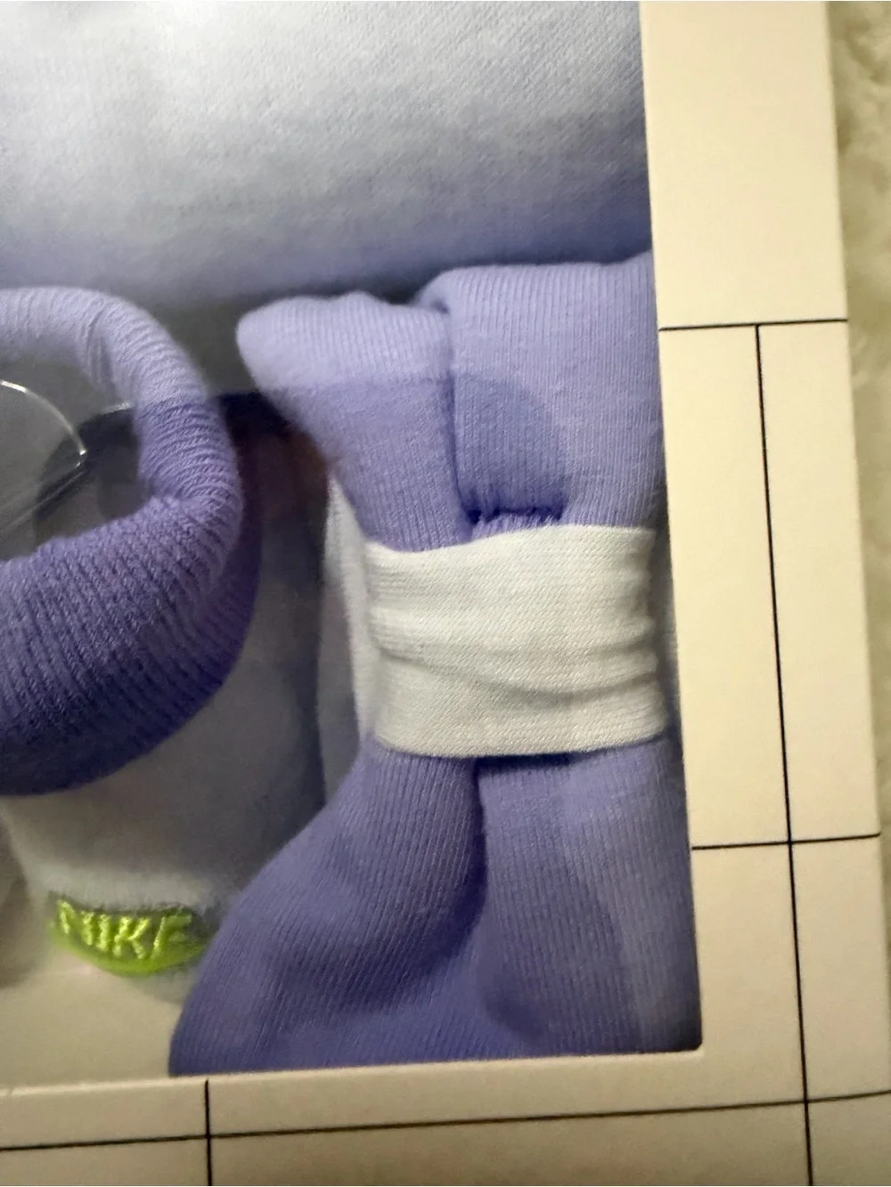 Nike Lavender & Neon Green Baby 3-Piece Set new 🪻🪻🪻 0-6 months